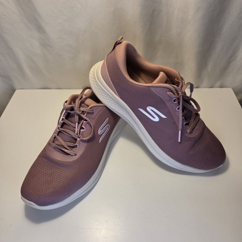 SKECHERS Skech-Lite Pro 2.0 Mauve Walking Shoes Womens Size 9.5 Sneakers